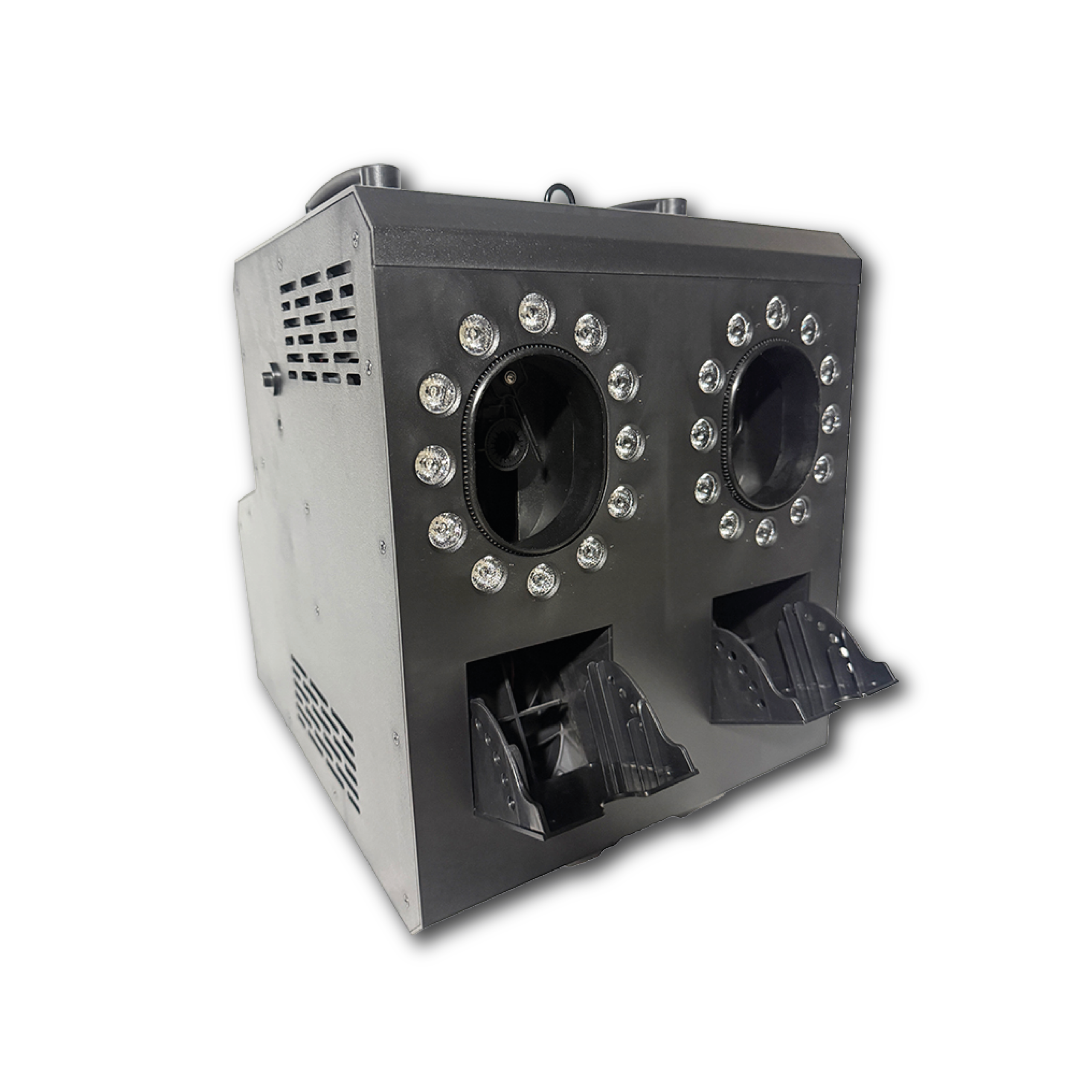 Macchina fumo bolle 2 bocche