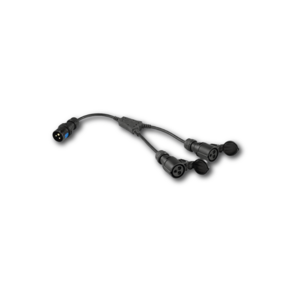 SDOPPIO DA SPINA CEE A DOPPIA PRESA CEE CAVO NEOPRENE