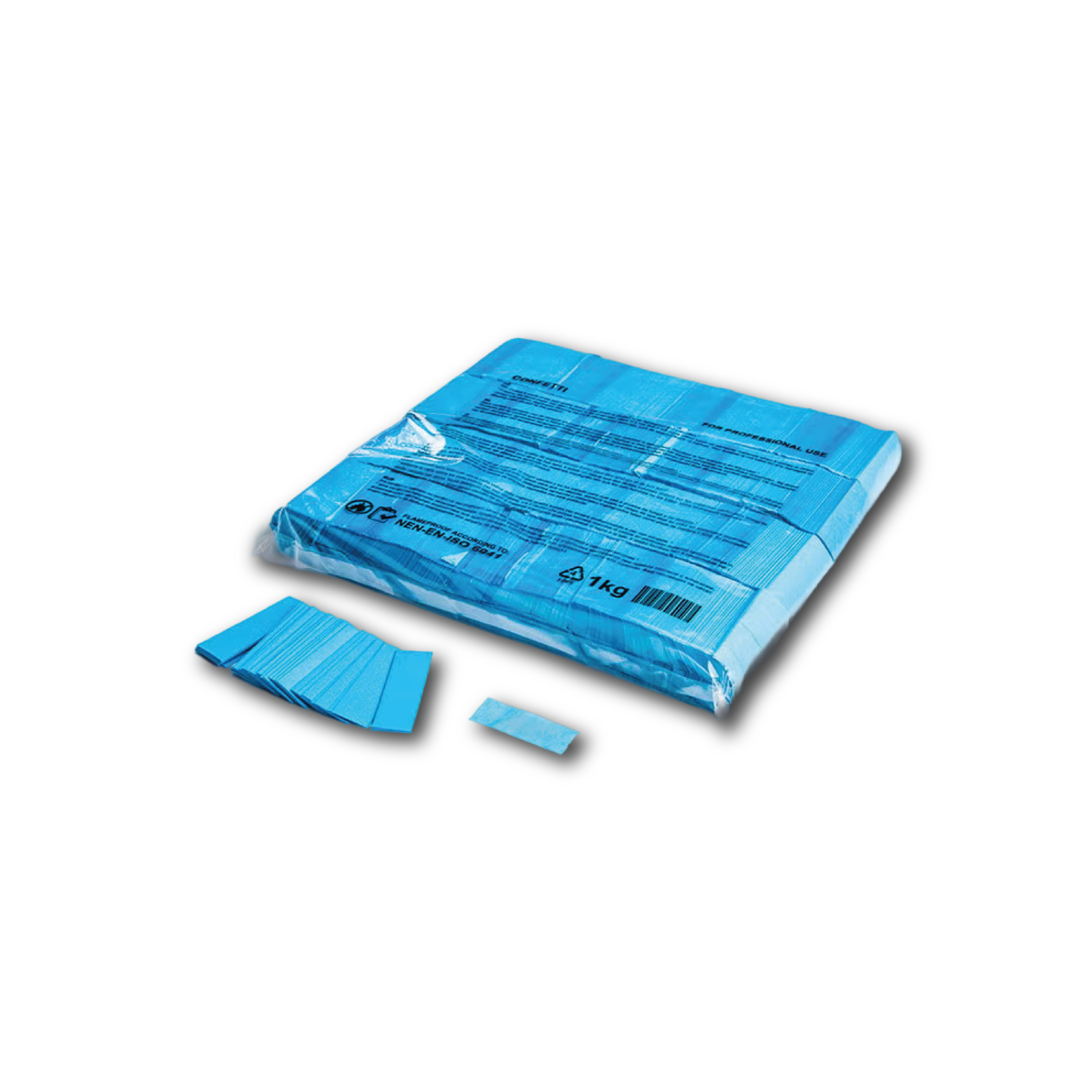 Coriandoli confetti 1kg azzurri